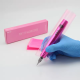 Barrier protection on Clip cord VESPER ECO FRIENDLY biodegradable Pink