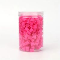 Silicone paint caps (CAPS) Pink 50 pcs