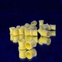 Silicone paint caps (CAPS) Yellow 100 pcs