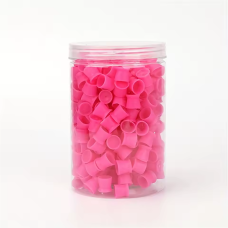 Silicone paint caps (CAPS) Pink 100 pcs