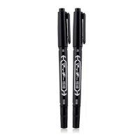 Markers for tattoos on the skin double-sided Black