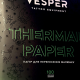 Thermal Printer Vesper transfer paper